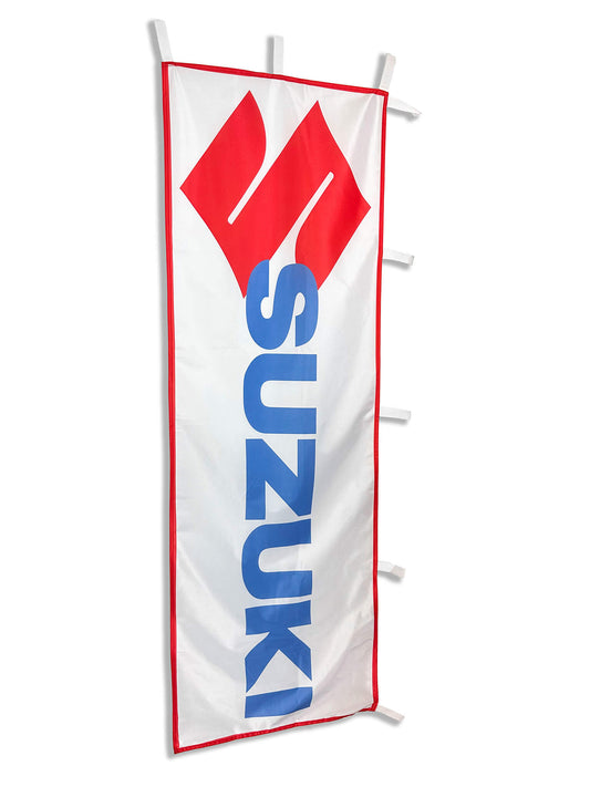 Suzuki Motorcycles Branded Logo Nobori Flag
