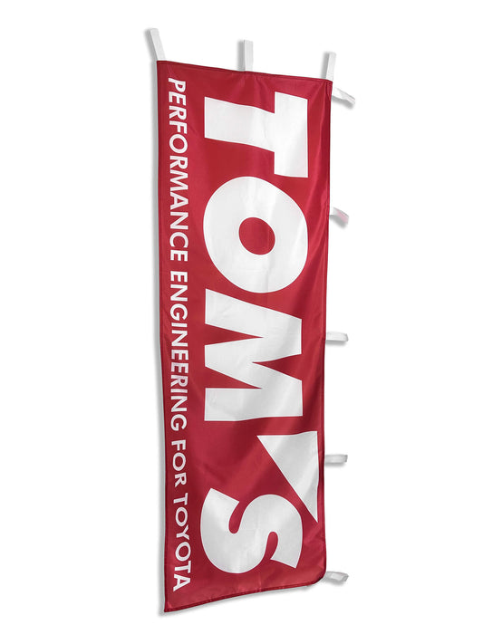 TOMs Motorsport Toyota Branded Logo Nobori Flag