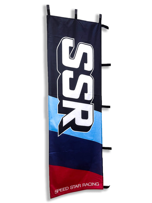 SSR Speed Star Racing Wheels branded logo nobori flag